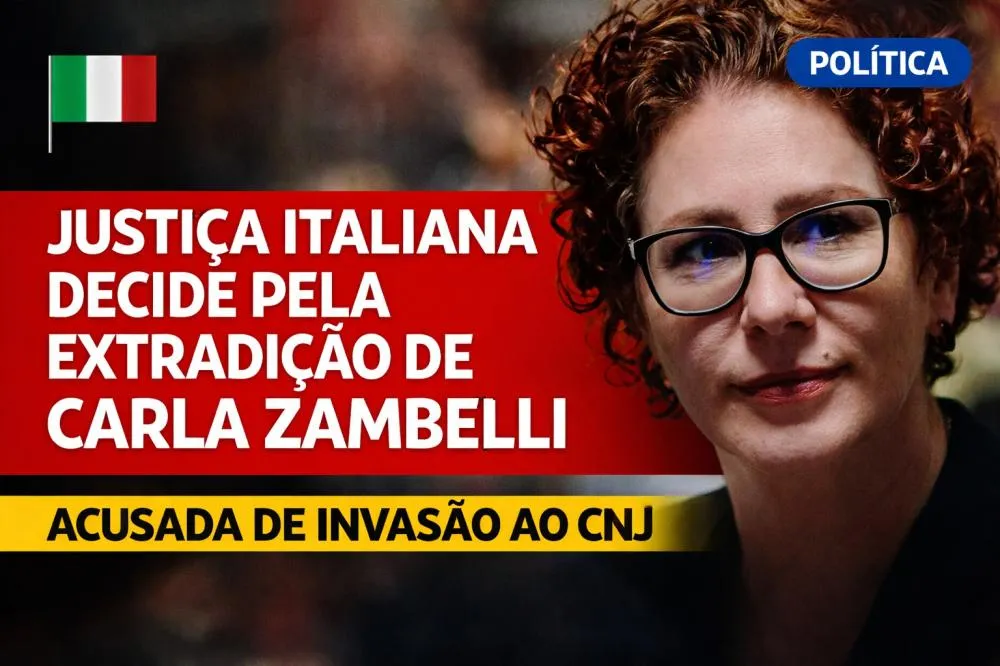 Tribunal de Roma diz que Zambelli não tem vínculos com a Itália e aprova envio ao Brasil