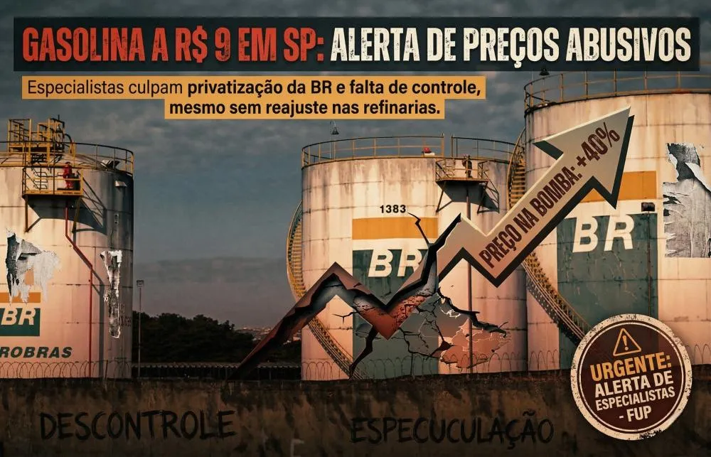 Gasolina a R$ 9 em São Paulo acende alerta sobre venda de distribuidora