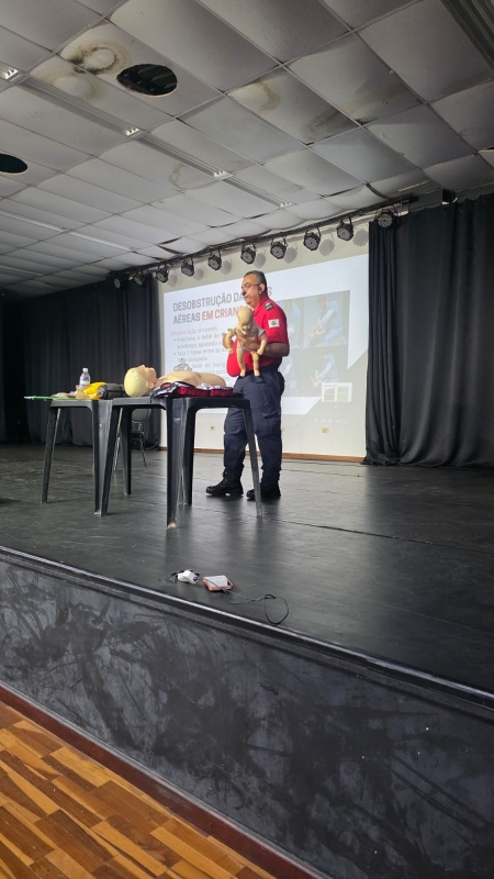 GUARDA CIVIL MUNICIPAL PROMOVE CAPACITAÇÃO EM PRIMEIROS SOCORROS PARA EDUCADORES EM MONTE MOR