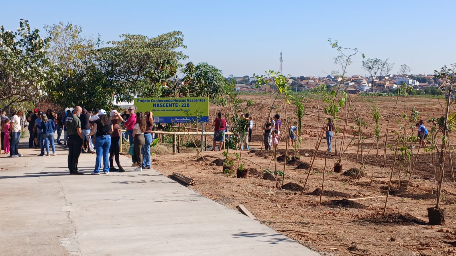 Prefeitura atende à comunidade e preserva nascentes de Hortolândia