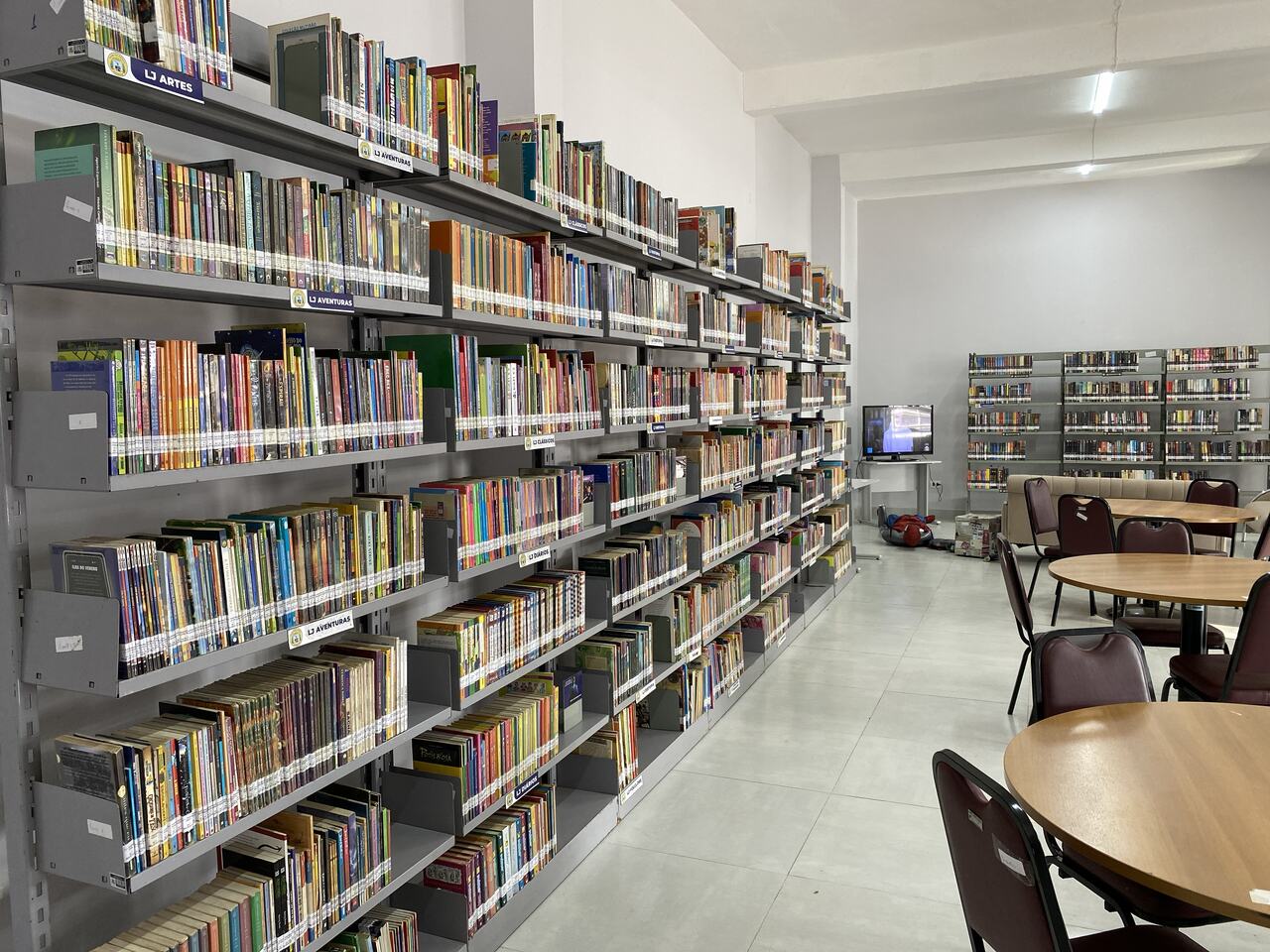 Biblioteca Municipal de Hortolândia reabre com nova configuração espacial
