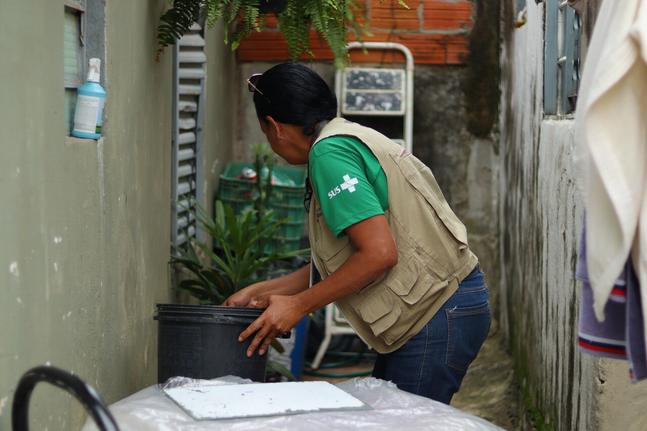 Hortolândia continua com eliminação de criadouros de Aedes aegypti em mais duas regiões, esta semana