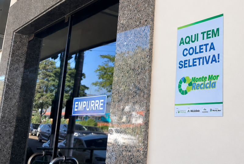 RECICLA PORTA A PORTA PASSA A CONTAR COM PLACAS DE IDENTIFICAÇÃO PARA MORADORES